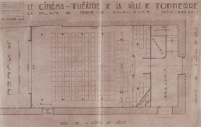 Chapelle théâtre cinéma © Région Bourgogne-Franche-Comté, Inventaire du patrimoine