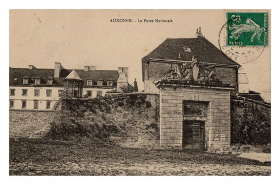 Fortification d'agglomération porte de ville © Archives municipales, Auxonne