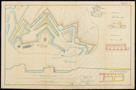 Fortification d'agglomération bastion © Service historique de la Défense