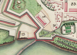 Fortification d'agglomération bastion © Service historique de la Défense