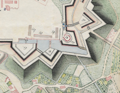 Fortification d'agglomération bastion © Service historique de la Défense