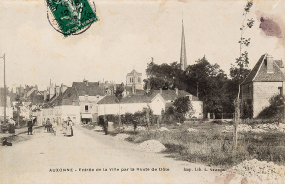 Fortification d'agglomération porte de ville © Archives départementales de la Côte-d'Or, Dijon