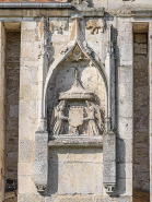 Fortification d'agglomération porte de ville groupe sculpté © Région Bourgogne-Franche-Comté, Inventaire du patrimoine