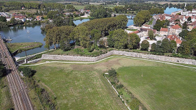 Fortification d'agglomération bastion © Région Bourgogne-Franche-Comté, Inventaire du patrimoine