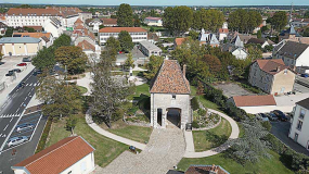 Fortification d'agglomération bastion © Région Bourgogne-Franche-Comté, Inventaire du patrimoine