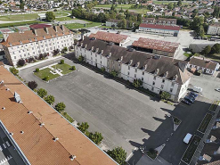 Fortification d'agglomération caserne © Région Bourgogne-Franche-Comté, Inventaire du patrimoine