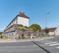 Fortification d'agglomération courtine © Région Bourgogne-Franche-Comté, Inventaire du patrimoine