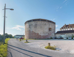 Fortification d'agglomération tour © Région Bourgogne-Franche-Comté, Inventaire du patrimoine