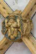 Clef de voûte © Région Bourgogne-Franche-Comté, Inventaire du patrimoine