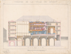 Halle théâtre © Région Bourgogne-Franche-Comté, Inventaire du patrimoine