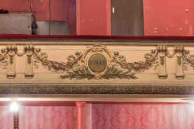 Décor d'architecture relief peinture monumentale théâtre © Région Bourgogne-Franche-Comté, Inventaire du patrimoine