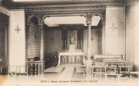 Chapelle choeur autel séminaire © Région Bourgogne-Franche-Comté, Inventaire du patrimoine