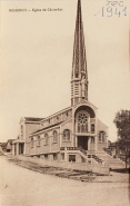 Église centre paroissial clocher crypte © Région Bourgogne-Franche-Comté, Inventaire du patrimoine