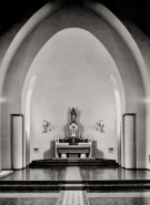 Chapelle choeur autel croix © Région Bourgogne-Franche-Comté, Inventaire du patrimoine