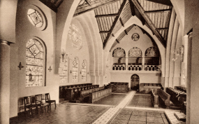 Séminaire chapelle verrière © Région Bourgogne-Franche-Comté, Inventaire du patrimoine