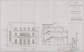 Bourse du travail © Région Bourgogne-Franche-Comté, Inventaire du patrimoine