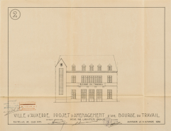 Bourse du travail © Région Bourgogne-Franche-Comté, Inventaire du patrimoine