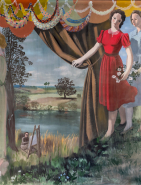 Peinture monumentale © Région Bourgogne-Franche-Comté, Inventaire du patrimoine