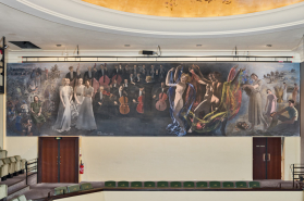 Peinture monumentale © Région Bourgogne-Franche-Comté, Inventaire du patrimoine