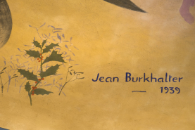 Peinture monumentale © Région Bourgogne-Franche-Comté, Inventaire du patrimoine