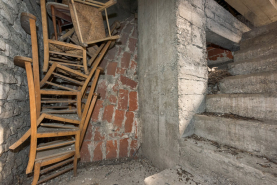 Voûte escalier © Région Bourgogne-Franche-Comté, Inventaire du patrimoine