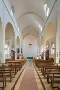 Église choeur vaisseau © Région Bourgogne-Franche-Comté, Inventaire du patrimoine