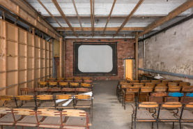 Salle de spectacle scène © Région Bourgogne-Franche-Comté, Inventaire du patrimoine