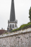 Fortification d'agglomération courtine © Région Bourgogne-Franche-Comté, Inventaire du patrimoine