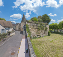 Fortification d'agglomération tour © Région Bourgogne-Franche-Comté, Inventaire du patrimoine