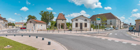 Fortification d'agglomération porte de ville © Région Bourgogne-Franche-Comté, Inventaire du patrimoine