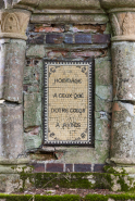 Fabrique de jardin croix monumentale © Région Bourgogne-Franche-Comté, Inventaire du patrimoine