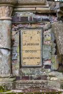 Fabrique de jardin croix monumentale © Région Bourgogne-Franche-Comté, Inventaire du patrimoine