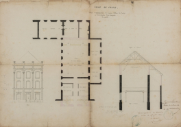 Théâtre église tribunal collège © Région Bourgogne-Franche-Comté, Inventaire du patrimoine