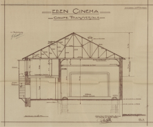 Cinéma cercle de sociabilité salle des fêtes © Région Bourgogne-Franche-Comté, Inventaire du patrimoine
