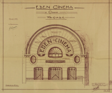 Cinéma cercle de sociabilité salle des fêtes © Région Bourgogne-Franche-Comté, Inventaire du patrimoine