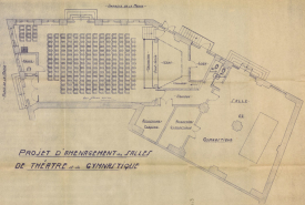 Halle mairie salle des fêtes cinéma © Région Bourgogne-Franche-Comté, Inventaire du patrimoine