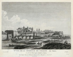 Fortification d'agglomération © Archives départementales de Saône-et-Loire