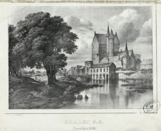 Fortification d'agglomération chancellerie © Archives départementales de Saône-et-Loire