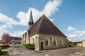 Église clocher sacristie © Région Bourgogne-Franche-Comté, Inventaire du patrimoine