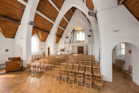 Église nef baie tribune © Région Bourgogne-Franche-Comté, Inventaire du patrimoine