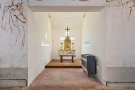 Grange chapelle peinture monumentale © Région Bourgogne-Franche-Comté, Inventaire du patrimoine