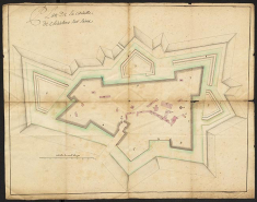 Fortification d'agglomération citadelle © Service historique de la Défense