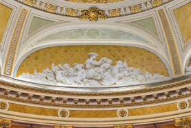 Four industriel théâtre peinture monumentale © Région Bourgogne-Franche-Comté, Inventaire du patrimoine