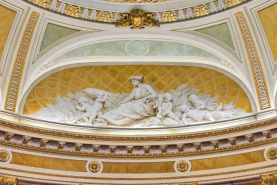 Four industriel théâtre peinture monumentale © Région Bourgogne-Franche-Comté, Inventaire du patrimoine