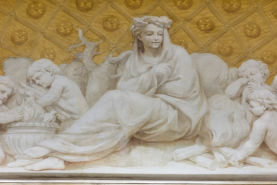 Four industriel théâtre peinture monumentale © Région Bourgogne-Franche-Comté, Inventaire du patrimoine