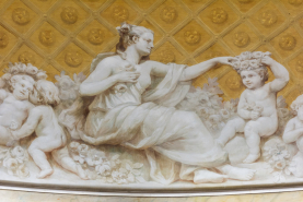 Four industriel théâtre peinture monumentale © Région Bourgogne-Franche-Comté, Inventaire du patrimoine