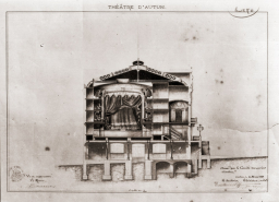 Théâtre halle © Région Bourgogne-Franche-Comté, Inventaire du patrimoine