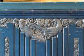 Lambris d'appui garniture architecturale © Région Bourgogne-Franche-Comté, Inventaire du patrimoine