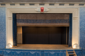Théâtre rideau de scène © Région Bourgogne-Franche-Comté, Inventaire du patrimoine