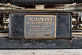 Machine à imprimer par pochoir © Région Bourgogne-Franche-Comté, Inventaire du patrimoine